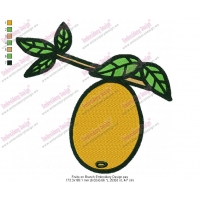 Fruits on Branch Embroidery Design